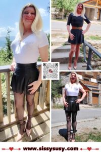 Sissy Susy Maiden: Viaje BDSM Extendido a Francia con Domina Dita y Estancia en los Pirineos
